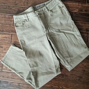 Liz Claiborne Slim Fit Denim walnut